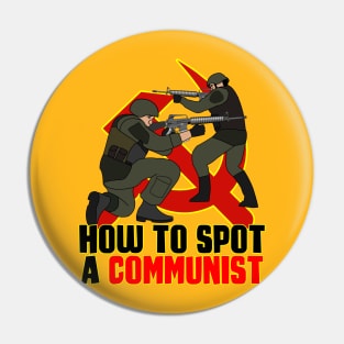 Anti Communist Pin