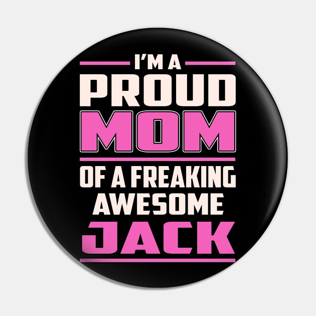 Proud MOM Jack Pin by TeeBi