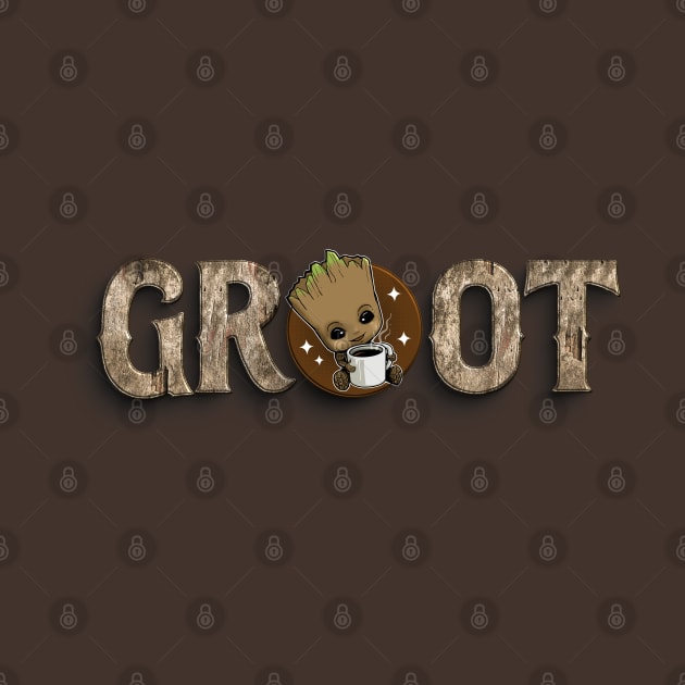 Groot coffee by peekxel