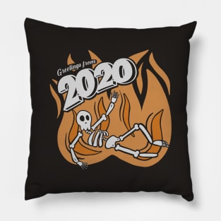 Greetings From 2020! Pillow