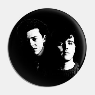 Tears For Fears 80s white Pin