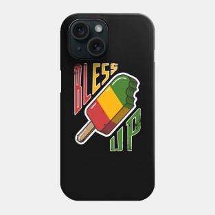 Bless Up, Cool Jamaican Reggae Music Ice cream Phone Case