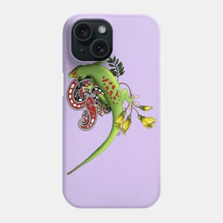 Green Gecko Phone Case