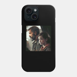 Colourful illustration of last of us Phone Case