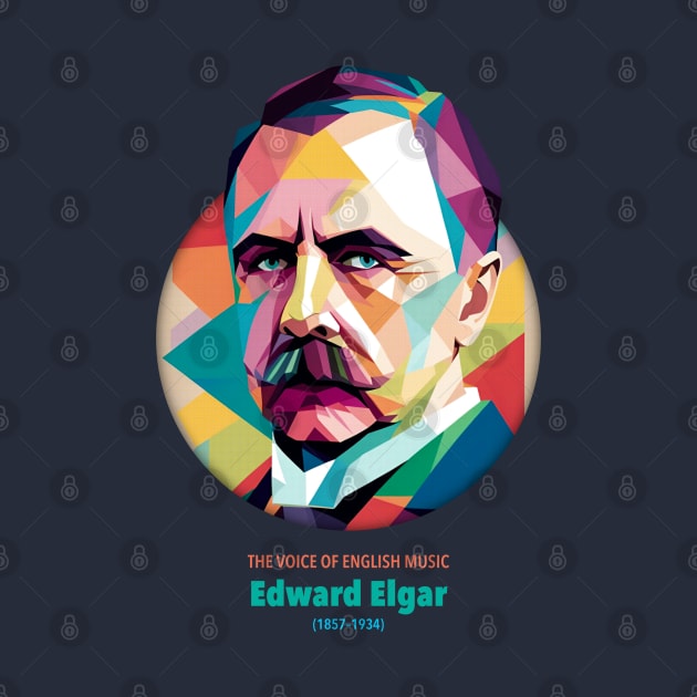 Edward Elgar in WPAP by BAJAJU