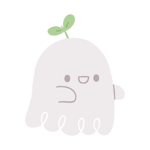 Sprout Ghost by Niamh Smith Illustrations