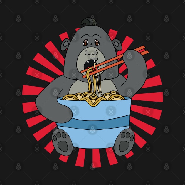 Gorilla Ramen by DiegoCarvalho