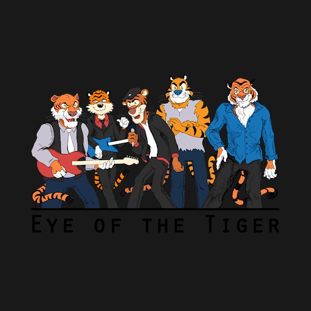 Eye of the Tiger by joshthecartoonguy