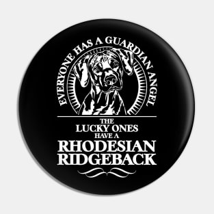 Rhodesian Ridgeback Guardian Angel dog sayings Pin