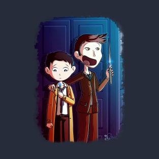 Castiel and The Doctor T-Shirt