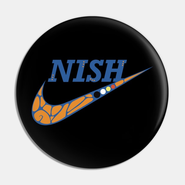 Nish Swish Pin by @johnnehill