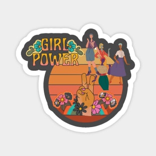 Girl power Magnet