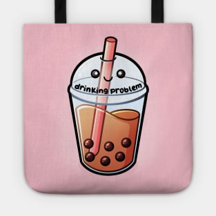 Drinking Problem | Boba Milk Tea Tote