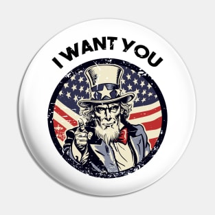 Uncle Sam Pin