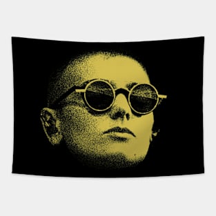 Yellow Sinead O'Connor Vintage Tapestry