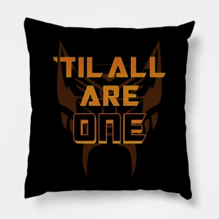 Cool Heroic Alien Robot Movie Quote Pillow