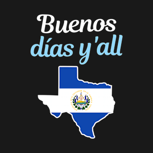 Salvadoran Texan Design for proud Texas Immigrants T-Shirt