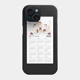 Calendar 2022 with BTS Phone Case