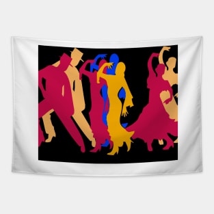 Flaming Flamenco Tapestry