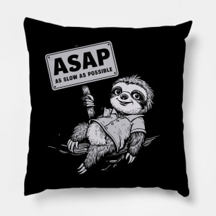 ASAP (As Slow As Possible) Pillow