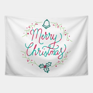 Merry Christmas Tapestry