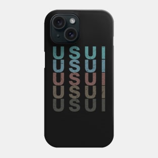 Vintage Proud Anime Name Usui Funny Birthday Gift Phone Case