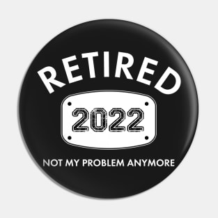 Mens Retired 2022 Pin