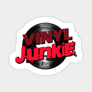 Vinyl Junkie Magnet