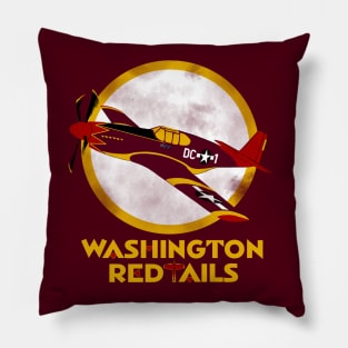 Washington Red Tails Pillow