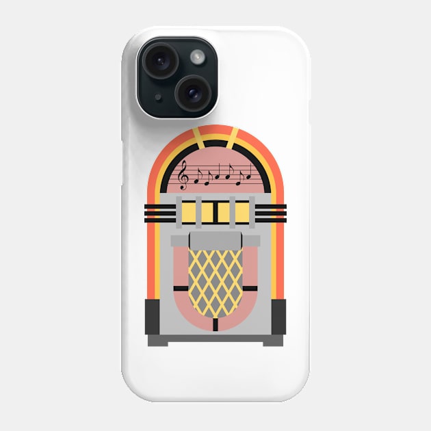 Old School Jukebox Phone Case by inotyler