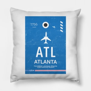 ATL ATLANTA AIRPORT Pillow