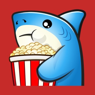 Shark Popcorn T-Shirt