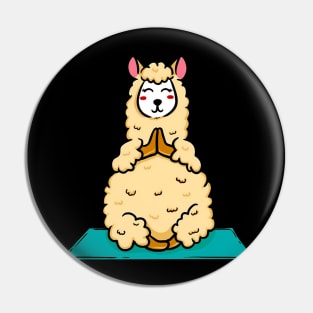 Llama Yoga Pin