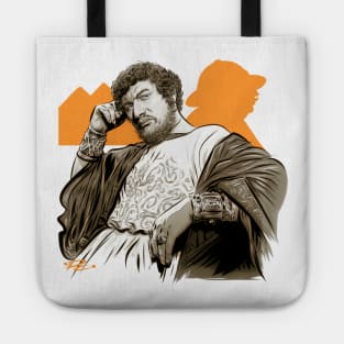 Peter Ustinov - An illustration by Paul Cemmick Tote