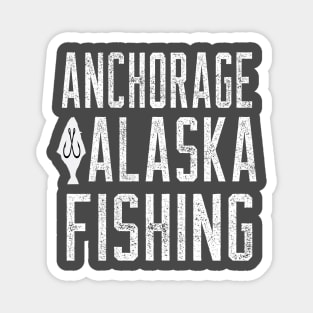 ANCHORAGE ALASKA FISHING Magnet