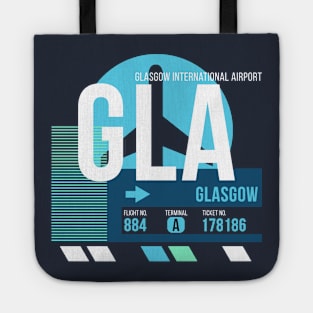 Glasgow (GLA) Airport // Sunset Baggage Tag Tote