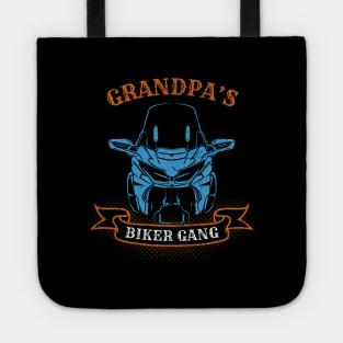 Grandpa's Biker Gang Father's Day Tote