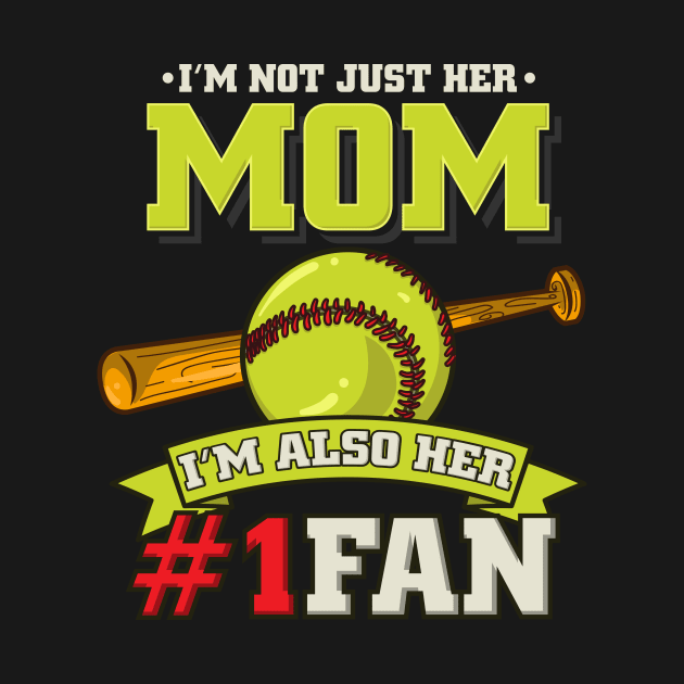 Softball Mom Shirt Diamond Baseball Gift by biNutz