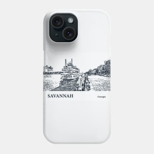 Savannah - Georgia Phone Case