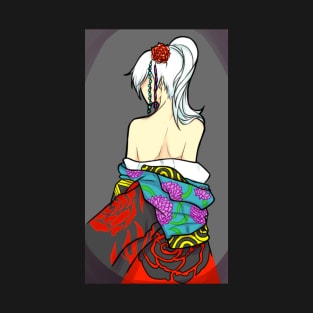 Kimono Weiss T-Shirt