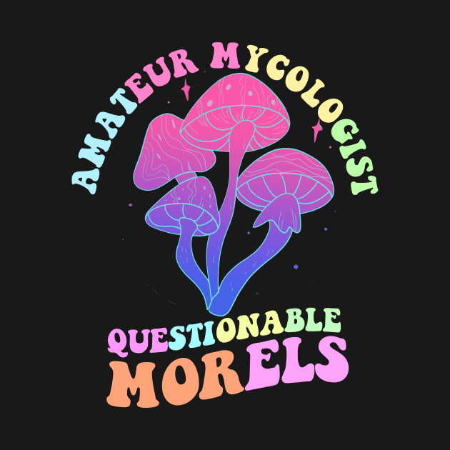 Amateur mycologist with questionable morels by artbooming