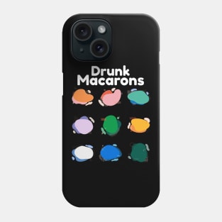 Drunk Macarons Phone Case