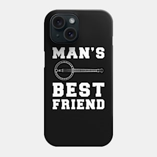 banjo Man's best friend tee tshirt Phone Case