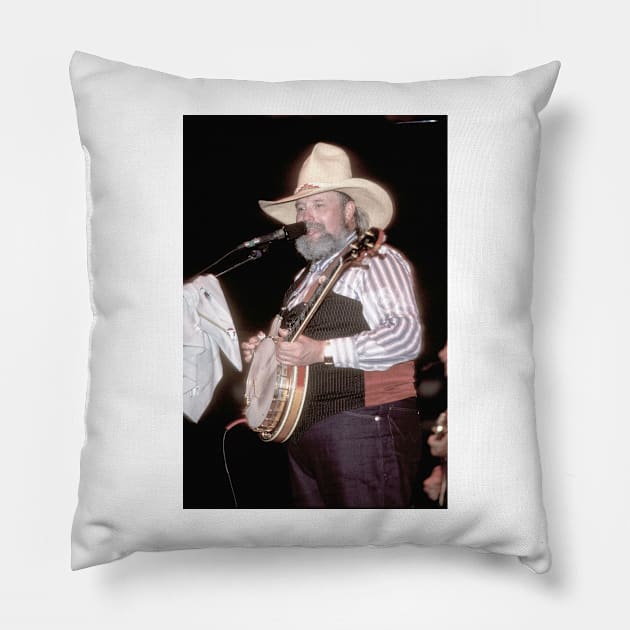 Charlie Daniels Photograph Pillow by Concert Photos