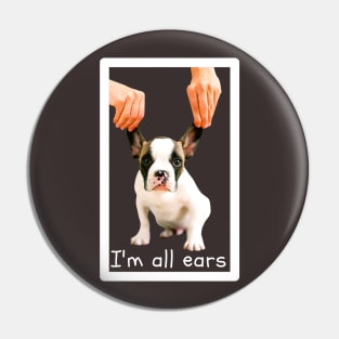 I'm all ears Pin