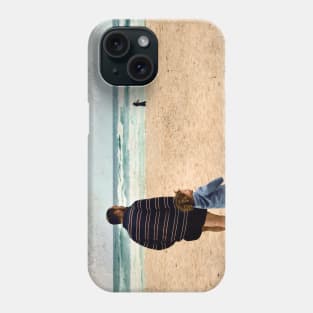 ...and we went down to the beach that evening... Phone Case