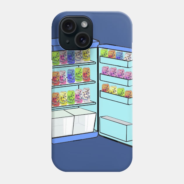 Fridge full of La Croix Phone Case by jeremiahm08