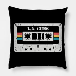 Cassette Vintage - L.A. Guns Pillow