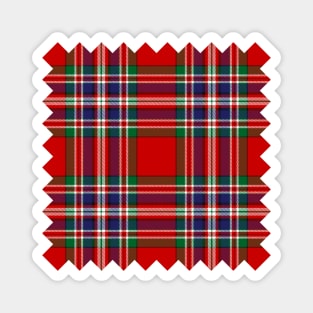 Clan MacFarlane Red Tartan Magnet