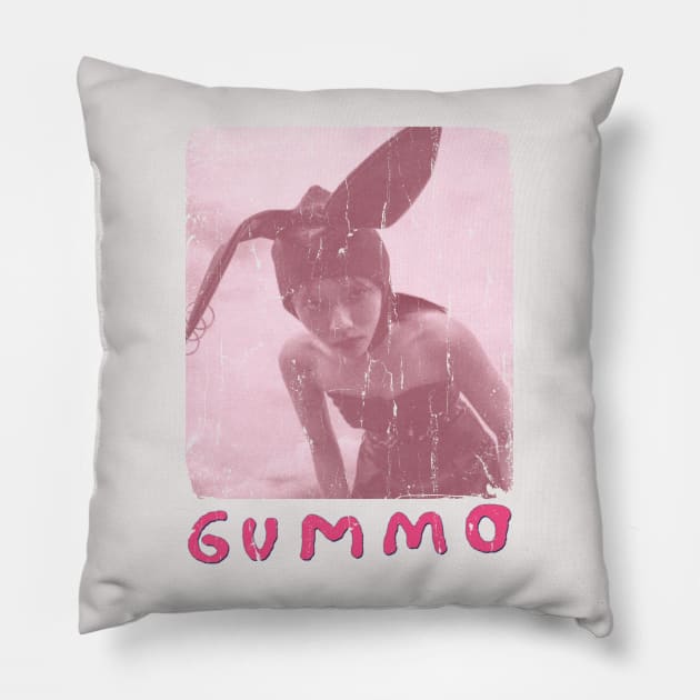 Gummo Vintage 1990 // 90s  Aesthetic Original Fan Design Artwork Pillow by A Design for Life